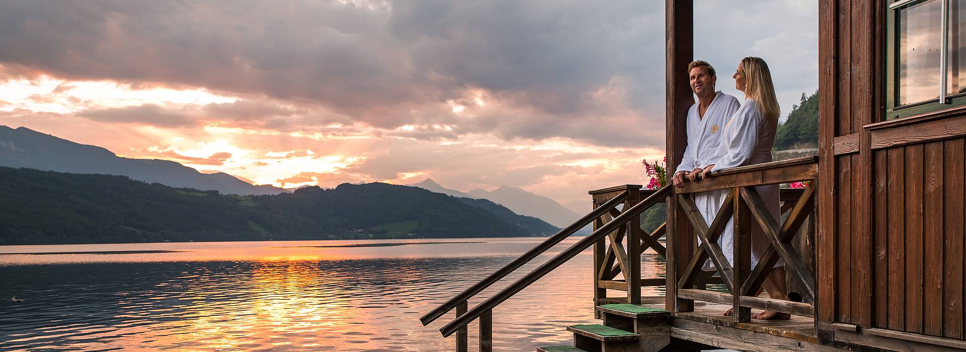 Millstätter See, Seefischer, Seesauna