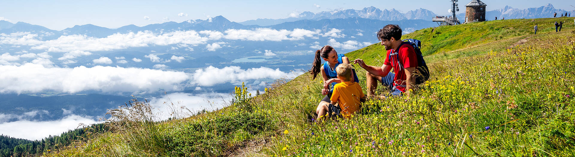 Familienwanderung auf der Gerlitzen Alpe