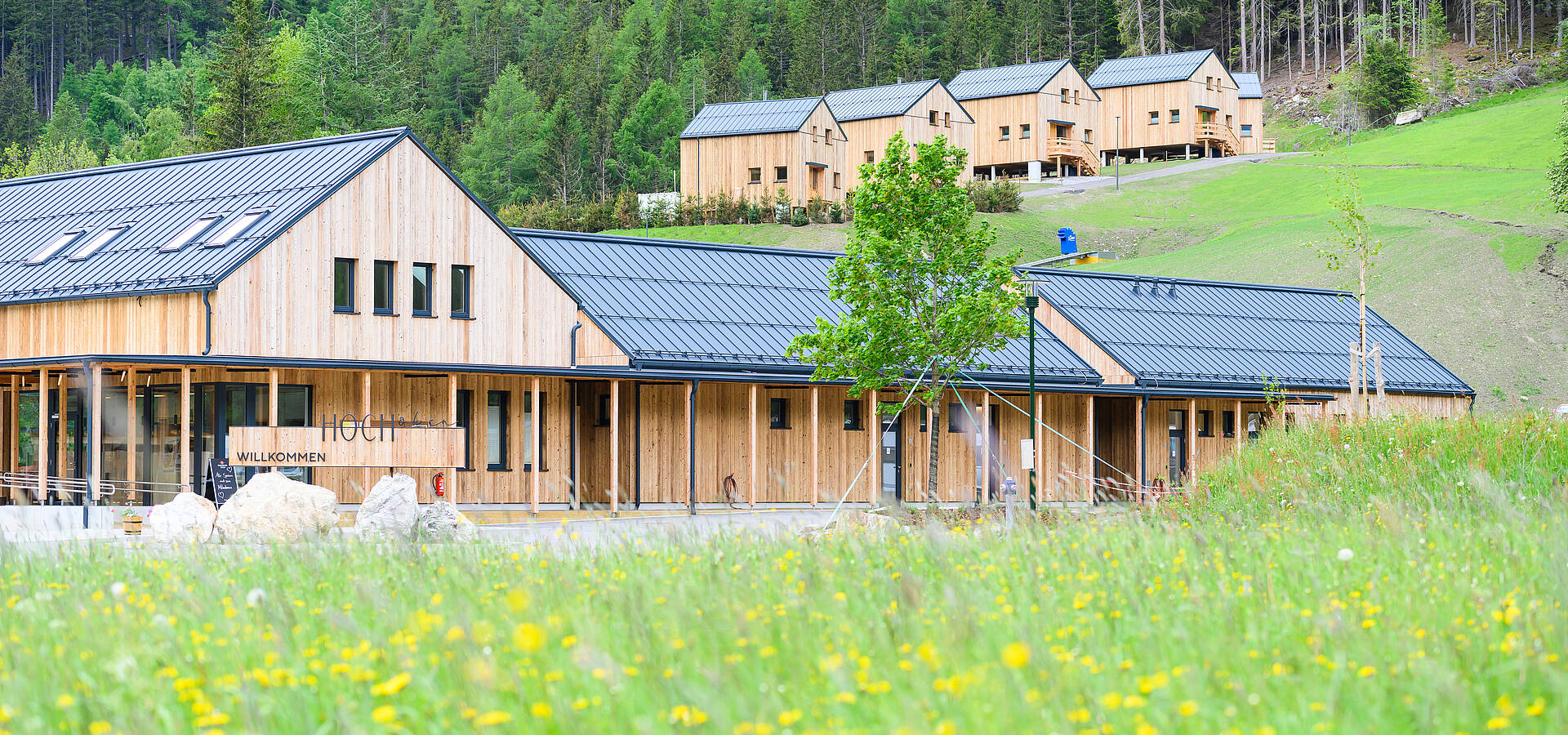 HOCHoben Campingplatz und Chalets